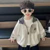 Chaqueta para Niños Atuendo de Primavera Chaqueta de Béisbol Infantil 2026 Nuevo Estilo Coreano Top Fresco y Elegante para Niño Pequeño Ropa de Moda