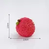 Juguetes de Comida para Simulación de Micro-paisajismo Casa de Frutas que Brilla en la Oscuridad Gránulos Lindos Accesorios de Resina DIY Accesorios de Bolsa Ciega Adornos de Escritorio
