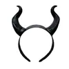 Directamente del fabricante: Diadema de Cuernos de Cabra Diabólica y Cuernos de Toro, Accesorio para la Cabeza de Disfraz de Fiesta de Cosplay Oscuro de Halloween