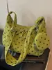 Moda Estilo Coreano Lunares Moda Casual 2026 Elegante Bolso Tote de Gran Capacidad para el Viaje Diario Bolso de Hombro Bajo el Brazo Mujer