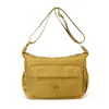 Nova Bolsa Feminina Casual Bolsa Transversal Pequena Quadrada Mochila Leve de Ombro Único Bolsa para Celular Multicamadas Pequena Bolsa Transversal Diária