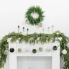 Bola de Navidad Flotada de Amazon Transfronteriza 8cm Terciopelo Luz Colgante para Árbol de Navidad Set de Decoración Navideña de Lujo