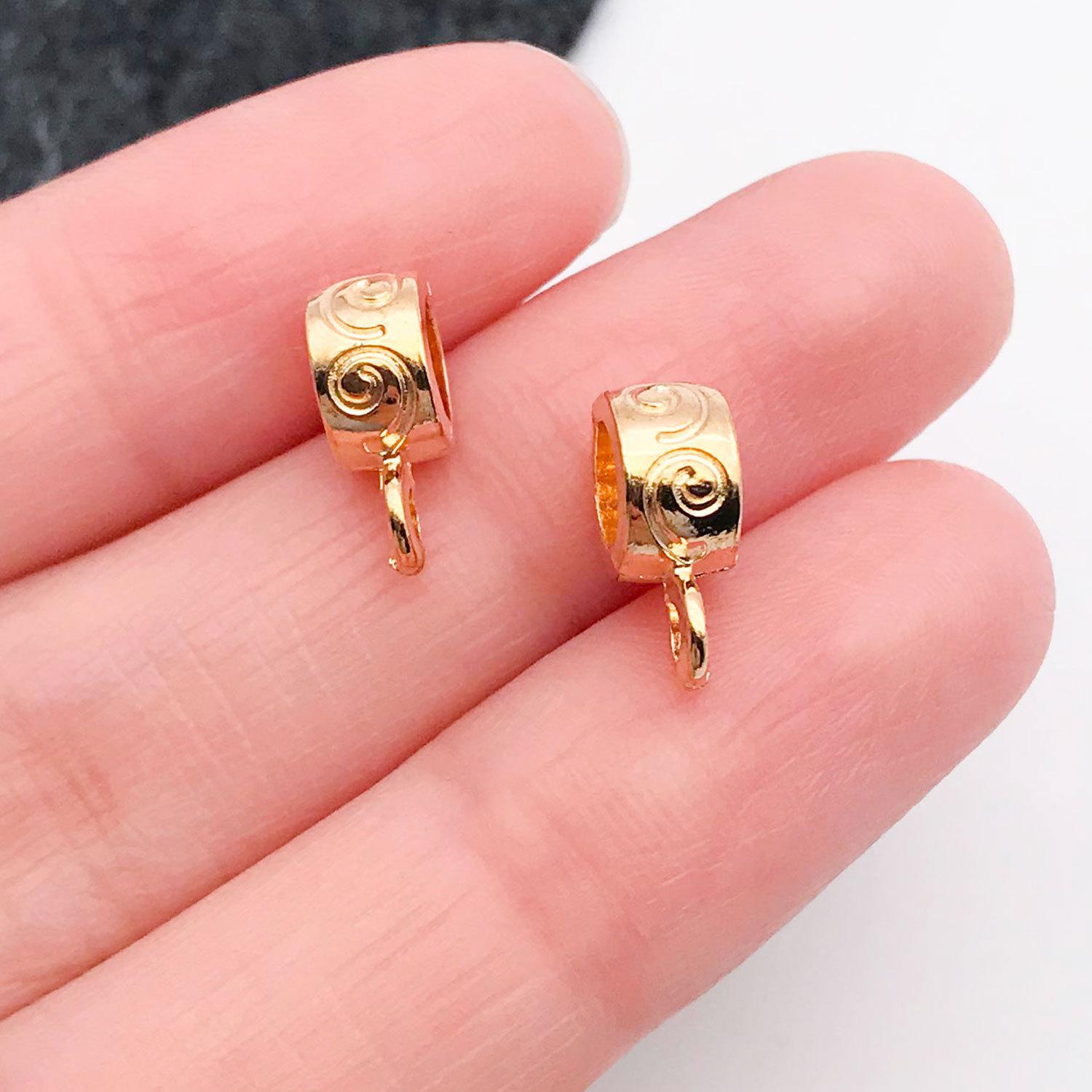 20662-M-KC金锌合金三通12x5孔5mm-0.8g