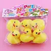 Juguetes Pequeños para Baño de Bebé Animales Lindos para Apretar Pato Amarillo Juguetes de Juego con Agua para Niños Juguetes de Playa para Bebé