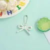 Novo Pingente de Laço Floral Colorido Estilo Fresco Acessório de Chaveiro DIY Feito à Mão para Bolsas e Correntes de Celular
