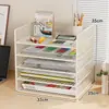 Estantería de escritorio, organizador de archivos para escritorio de oficina, estantería vertical de varios niveles para niños, estante de almacenamiento para habitaciones de estudiantes