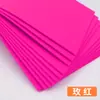 Papel esponja A4 hecho a mano para guardería, calcomanía de pared de moño, engrosado de 2 mm, ramo de flores hecho a mano, papel de espuma EVA, flor de rosa