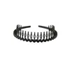 Diadema Caliente Transfronteriza con Dientes para el Cabello para Mujeres Simple Adorno para el Cabello Diadema Pinza para el Cabello Aplicar Mascarilla Lavado de Cara Diadema