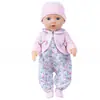 Nova boneca de verão 43CM fofa animal cartoon traje vestido primavera e outono boneca tema festa atacado