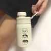 Copo Térmico Estudante Aço Inoxidável 304 Moderno Simples Palito Copo de Água Menino Menina Fresco Fofo Portátil