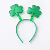 Amazon Aro para el Cabello Decorativo del Día de San Patricio Festival Irlandés Fiesta de Carnaval Accesorios para Fotos Trébol