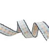 Cinta Jacquard Bordada Étnica de 2.1 cm para Borde de Oreja Accesorios para el Cabello Accesorios para Ropa de Actuación