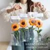 Regalo de Navidad Palo retorcido DIY Hecho a mano Girasol Flor de sol Regalo de Año Nuevo para Empleados