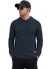 Camisa tipo polo con capucha texturizada y trenzada para hombre, de Amazon transfronterizo, corte holgado, secado rápido, sudadera casual de punto
