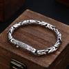 Pulseira Masculina Pappas Vajra Demoníaco Grosso Pilão Imitação Prata Tailandesa Retrô Antiga da Moda Joia Personalizada Transfronteiriça