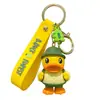 Chaveiro Pingente Boneco Pato Amarelo B.Duck Autêntico Fofo Tendência Figura Chaveiro Pingente de Bolsa Pequeno Presente