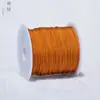 Fábrica de vendas diretas Taiwan Jade linha 0.8mm espessura Não. 72 Fio de Jade atacado acessórios de nylon trançados fio de nó chinês