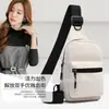 Moda coreana simple nuevo bolso de pecho para mujer gran capacidad de almacenamiento bolso bandolera tendencia color sólido bolso de hombro al por mayor