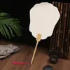 Kit de Pintura DIY con Texto, Adecuado para Puestos Callejeros y Mercados Nocturnos, Incluye Materiales para Abanico Redondo de Pintura a Tinta sobre Papel de Arroz, Hecho a Mano al por Mayor