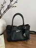 Bolso Cubo Casual de Moda Transfronterizo Otoño e Invierno 2025 Nuevo Bolso de Hombro con Textura Retro Bolso de Mano Personalizado Bolso Tote