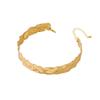 Anillo de Cuello Punk con Forma de Onda de Agua de Moda con Cadena de Cola Ajustable Collar para Uso Diario, Fiesta, Festival para Mujeres