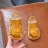 Sandalias de Cuero Genuino para Bebé para Niños de 0 a 1-3 Años Verano Nuevas Sandalias Suaves para Bebé Zapatos para Niños Pequeños 2 Niñas Zapatos Antideslizantes