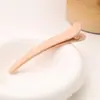 Pinza para el Cabello Sin Costuras de Maquillaje Pinza para Flequillo Lateral Pinza de Pato Pinza Lateral Pinza de una Sola Palabra Accesorios para el Cabello