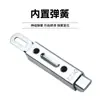 Cerradura para Puerta de Gabinete de Equipo Industrial Serie 0523 Aleación de Zinc con Resorte Perno Expuesto Pestillo Automático Perno de Hierro para Puerta de Gabinete