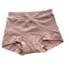 Calzón bóxer largo de algodón de color sólido para mujer, ropa interior extendida, cintura cadera talla extra, vive una generación de cabello
