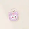 Clip Nuevo Producto Transparente Hielo Fino Brillo Sanrio Pequeño Lindo Dibujo Animado Kuromi Clip para el Cabello Infantil Puesto Accesorios para el Cabello