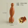 Popular Palo Pequeño para Masaje de Ojos en Forma de Loto, Masajeador Facial de Bolas de Cobre Puro, Palo para Estirar Tendones, Masaje de Puntos de Acupuntura, Especialmente Diseñado para Mujeres
