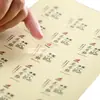 Etiquetas Adesivas Personalizadas em Rolo, Adesivos com Hot Stamping, Etiquetas Personalizadas para Chá, Etiquetas de Cristal, Etiquetas Adesivas Transparentes à Prova d'Água