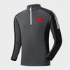Camiseta Deportiva de Manga Larga Equipo de China Ropa Individual para Hombre Pulóver Entrenamiento Secado Rápido Ropa Deportiva Top de Otoño Camiseta Base