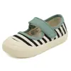 Topstar2023 Nuevo Otoño Zapatos de Lona para Niños Suela Blanda Estilo Coreano Velcro Zapatos de Bebé Dropshipping
