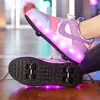 Suministro directo de fábrica de patines de cuatro ruedas para niños y niñas, patines infantiles, patines para estudiantes con luces, zapatillas deportivas para ventas transfronterizas