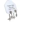 Un Par de Pendientes de Estrella de Zirconia para Mujer, Pendientes de Moda Elegantes y de Alta Gama con un Estilo Moderno y Único Que Se Pueden Usar de Dos Maneras