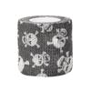 Vendaje elástico autoadhesivo para tatuajes, color gris, de 5 cm y 1,8 m, que absorbe el sudor, antideslizante y transpirable, para deportes.