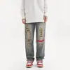 Moda Casual Juvenil Harajuku de Nuevo Estilo, Tendencia y Versatilidad, Jeans para Hombre de Moda