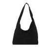Bolsa de Tecido de Nylon Coreana Bolsa de Ombro Feminina Estudante Grande Capacidade Bolsa de Ombro de Viagem Leve Casual Bolsa Tote para o Dia a Dia