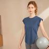 Roupas de Yoga Personalizadas para Mulheres, Novas Camisetas Respiráveis de Manga Curta para Outono e Inverno, Roupas Tops para Esportes ao Ar Livre, Pilates, Treinamento e Fitness