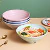 Tigela de sopa de macarrão de palha de trigo tigela de sopa de macarrão de carne tigela de ramen tigela doméstica de leite de soja wonton tigela grande nova tigela de sopa japonesa