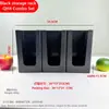 Portavasos de Papel Acrílico Dispensador de Vasos Desechables Estante de Almacenamiento de Vasos para Cafetería de Té con Leche Dispensador de Vasos Comercial