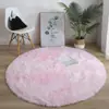 Tapete Redondo de Pelúcia Estudo Sala de Estar Tapete para Mesa de Centro Quarto Tapete de Cabeceira Cesta Suspensa Infantil Cadeira de Balanço Cadeira de Computador Tapete de Chão