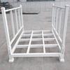 Rack Empilhável Dobrável Logístico Tecido Rack de Armazenamento Refrigerado Armazenamento Empilhável Dobrável Rack de Armazenamento de Materiais Rack Móvel para Pneus