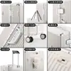 Maleta para Hombre 2025, Gran Capacidad, Engrosada, Multifuncional, Marco de Aluminio, Maleta con Contraseña de 24 pulgadas, Maleta de Carrito Anticaídas para Mujer