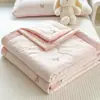 Novo Colchão de Verão 100% Algodão, Colcha de Ar Condicionado, Colcha Fina de Algodão Puro para Verão, Lavável à Máquina, Colcha Fina de Verão para Uma Pessoa