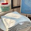 Colcha de Algodão Tricotado Ins Desenho Animado Macia e Respirável para Ar Condicionado Lavável à Máquina com Fibra de Soja Colcha Fina Fresca de Verão Colcha de Presente Transfronteiriça