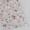 Adesivos para Unhas Estilo Chinês Camélia Madeira de Ferro M534 Bambu Lírio Rosa Margarida Lótus Tulipa Série Floral