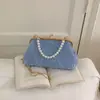 Bolso cheongsam de nuevo estilo, bolso de mujer bordado estilo chino, bolso de mano vintage estilo chino, bolso de noche versátil con perlas