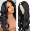 Peruca Africana cabelo cacheado pequeno touca em V Cabelo cacheado longo feminino Perucas parte V peruca de fibra química fabricantes de Xuchang